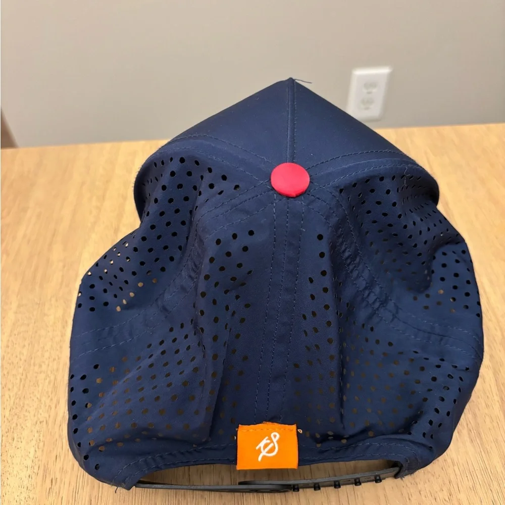 Whataburger Men's Navy Blue Rope-Trim Snapback Hat